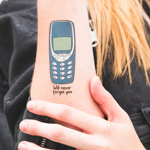 30 Pretty Telephone Tattoos to Inspire You | Tattoos, Infinity tattoo,  Tattoo quotes